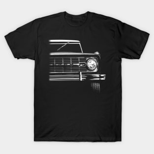 ford bronco, black shirt T-Shirt